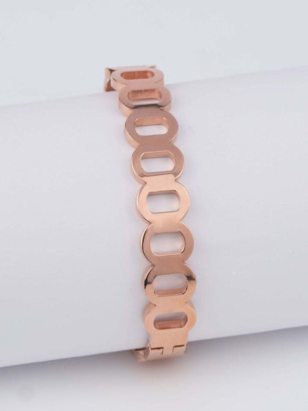 the pari women rose gold-plated kada bracelet