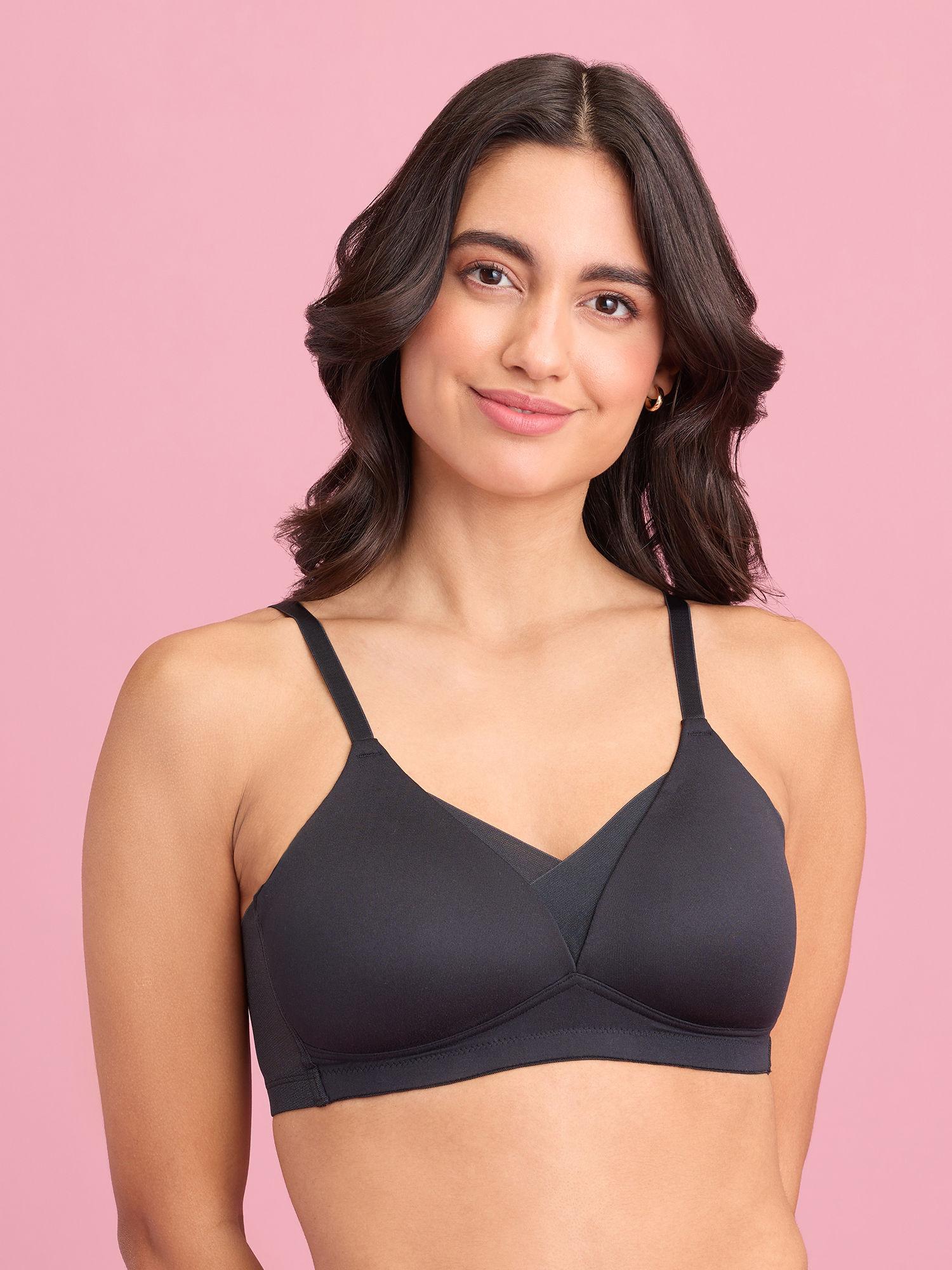 the perfect shaping infinity mesh padded bra-nyb202 black