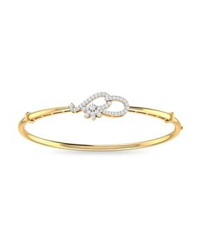 the raphaella 18 kt yellow gold diamond bracelet