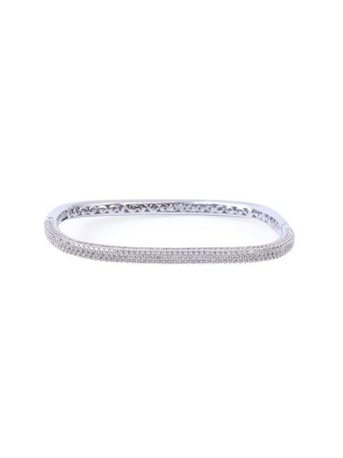 the real effect london 800 silver cz bracelet for women