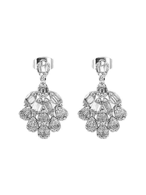 the real effect london 800 silver earrings for women