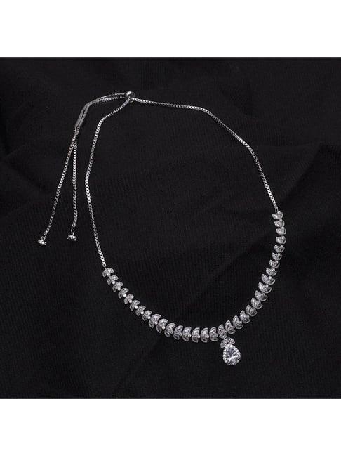 the real effect london 800 silver necklace for women