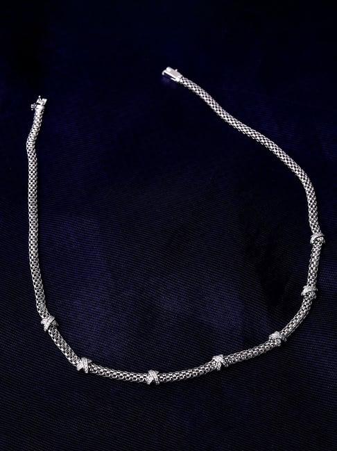 the real effect london 800 silver necklace
