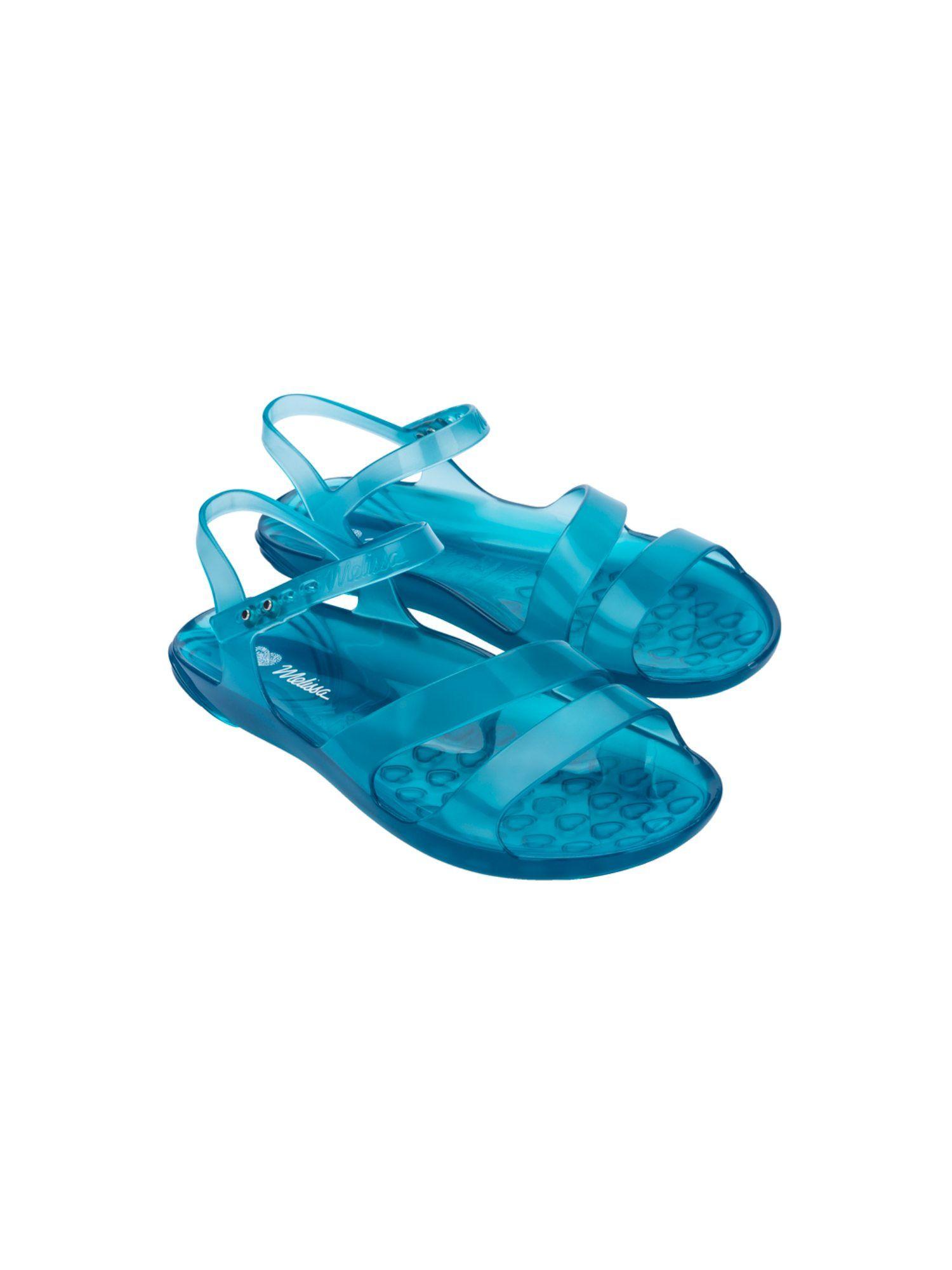 the real jelly ad blue solid sandals