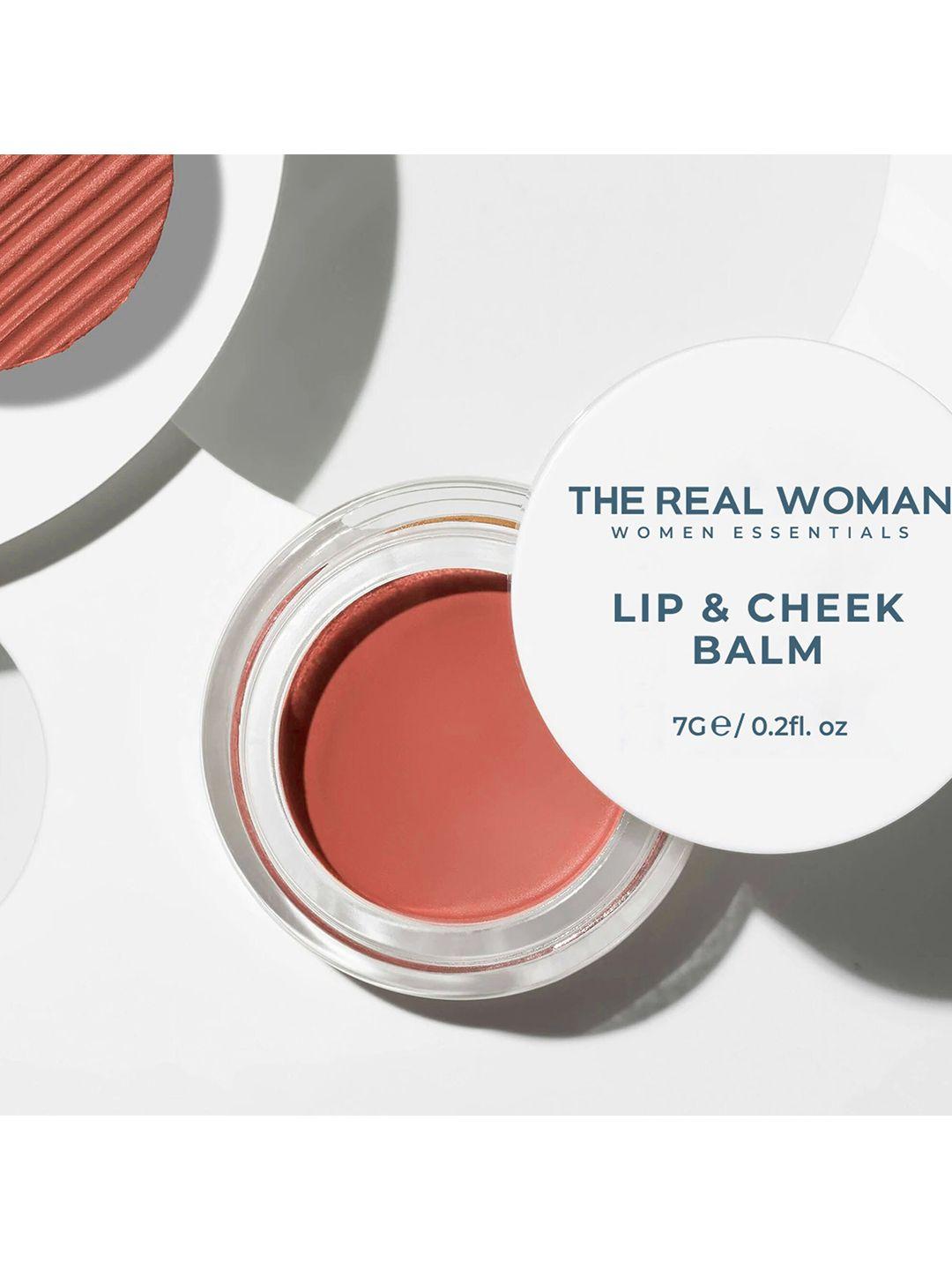 the real woman women essentials lip & cheek balm - harmony