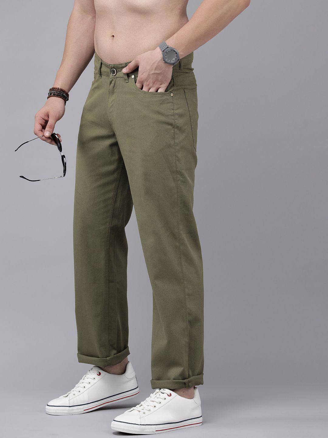 the roadster life co. men mid-rise chinos