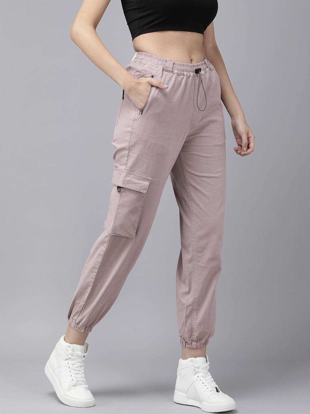 the roadster life co. women mid-rise joggers