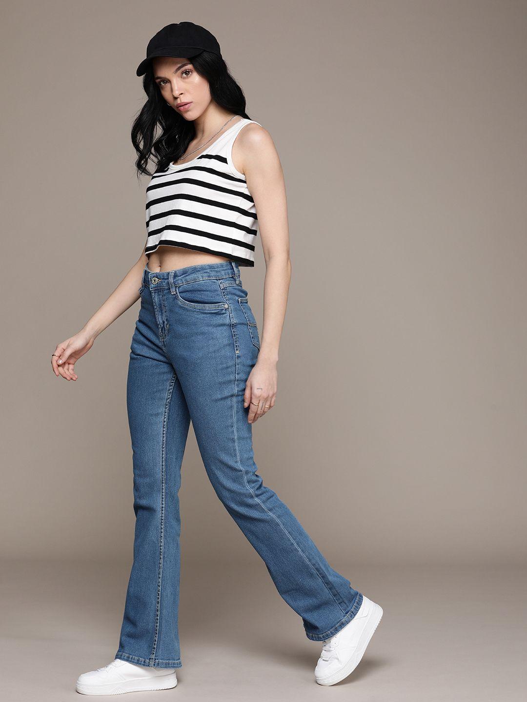 the roadster life co. women skinny fit stretchable jeans