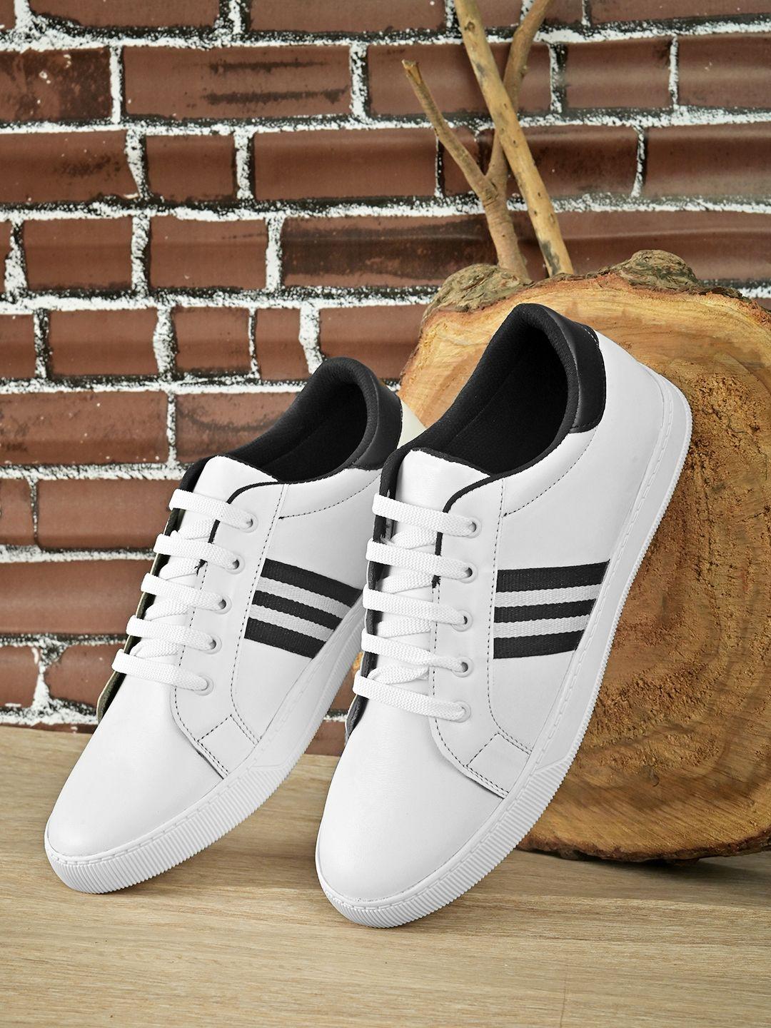 the roadster lifestyle co men white sneakers