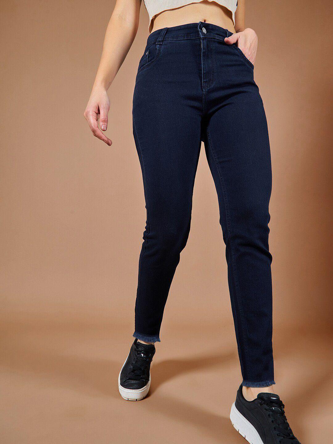 the roadster lifestyle co women denim slim-fit jeans