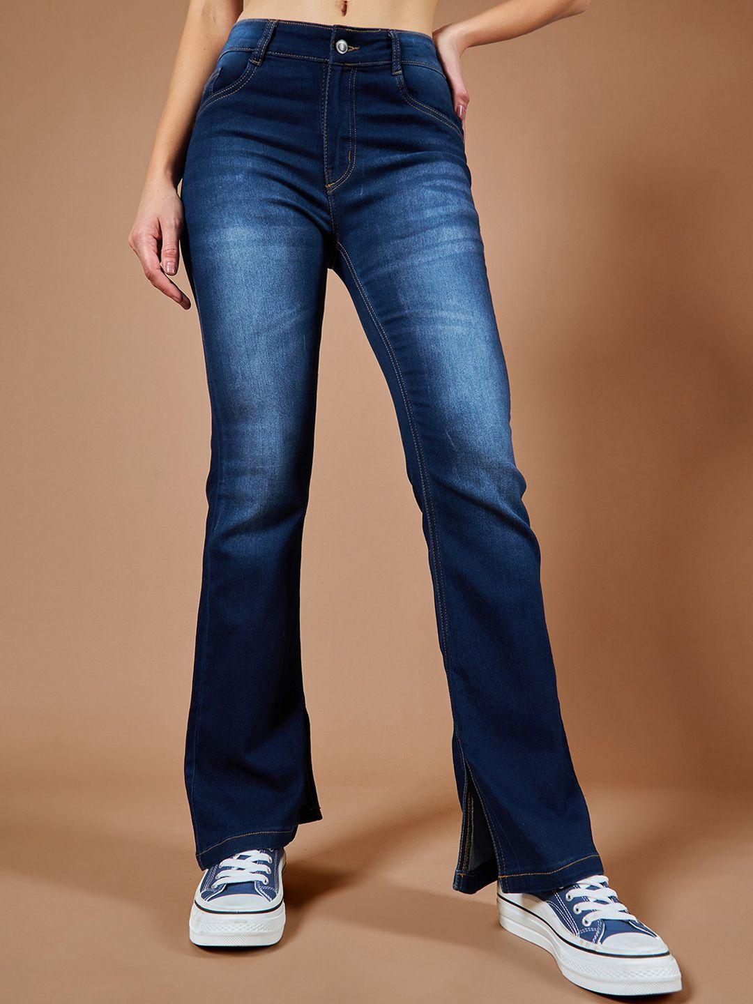 the roadster lifestyle co women mid-rise bootcut-fit jean