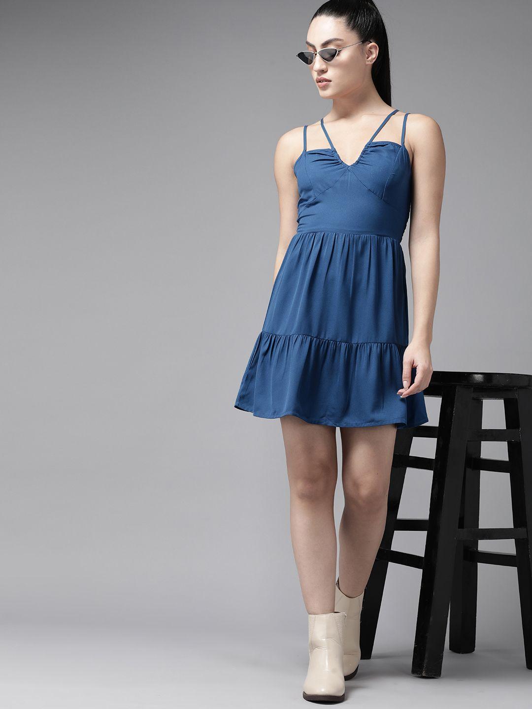 the roadster lifestyle co. a-line mini tiered dress