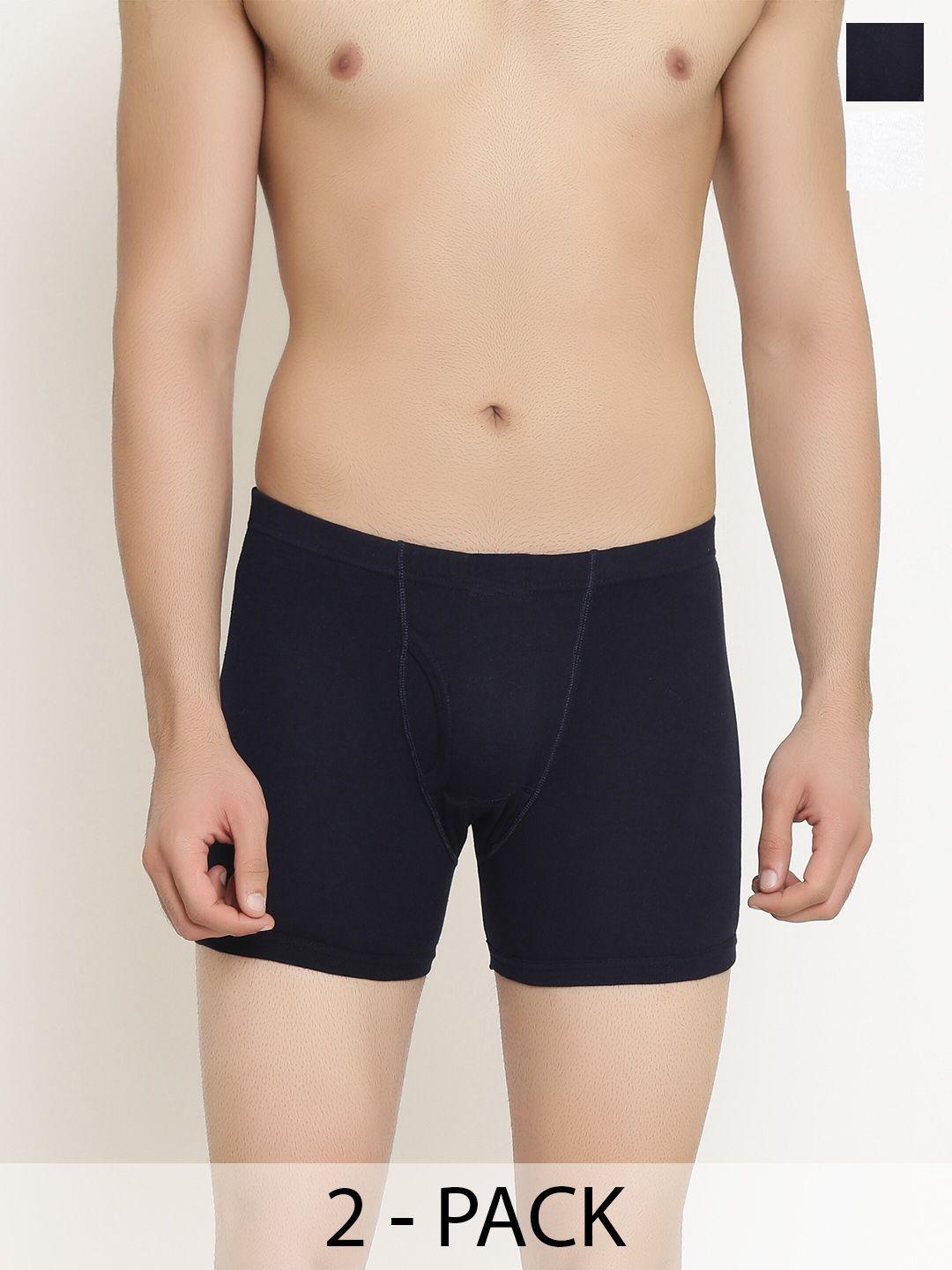 the roadster lifestyle co. black pack of 3 mid rise cotton trunks rtie-1004-bk-wh-nb-1