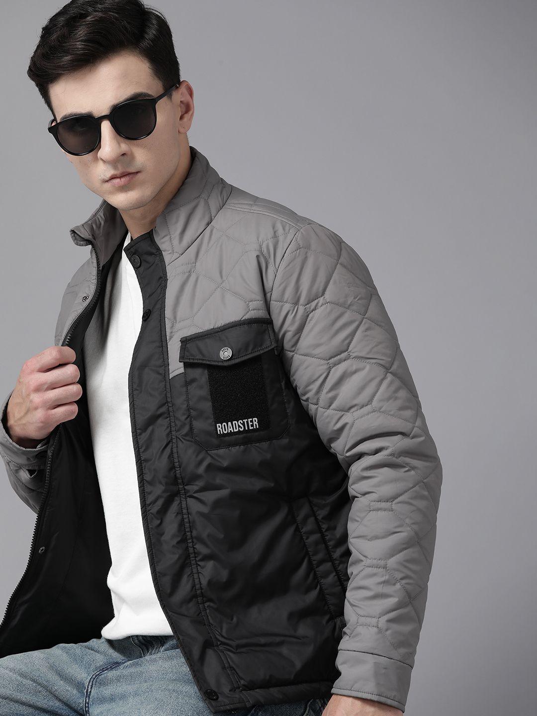 the roadster lifestyle co. colourblocked padded jacket