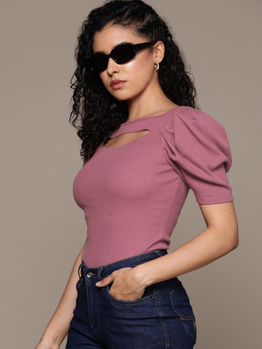 the roadster lifestyle co. cut-out ribbed top