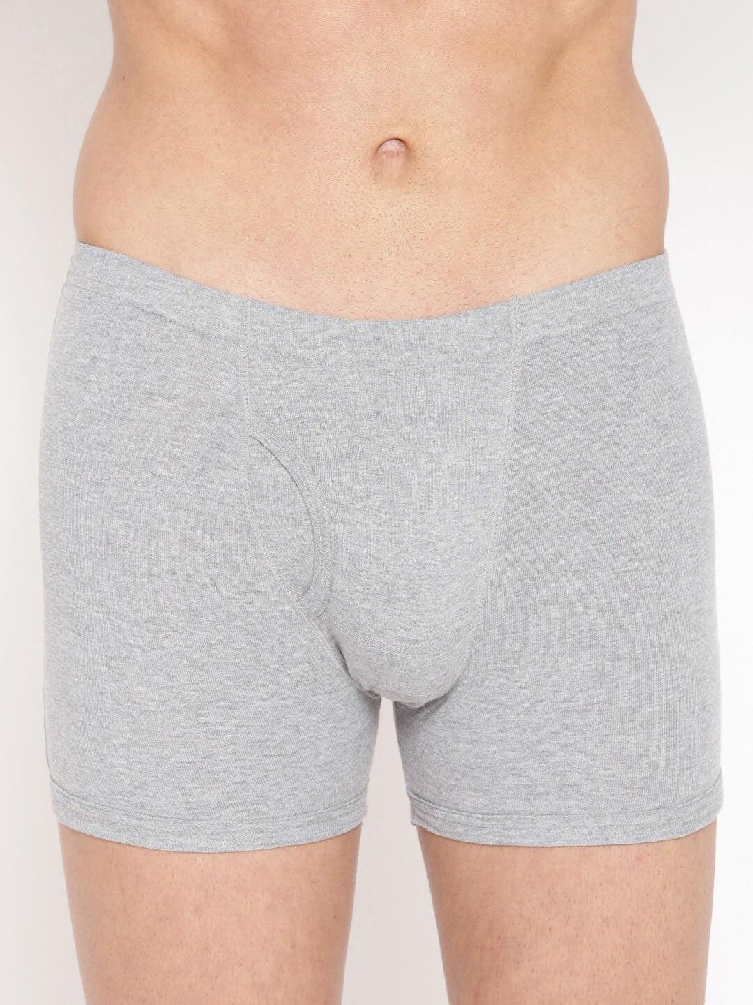 the roadster lifestyle co. grey mid rise breathable cotton trunk rtie-1004-gry-1