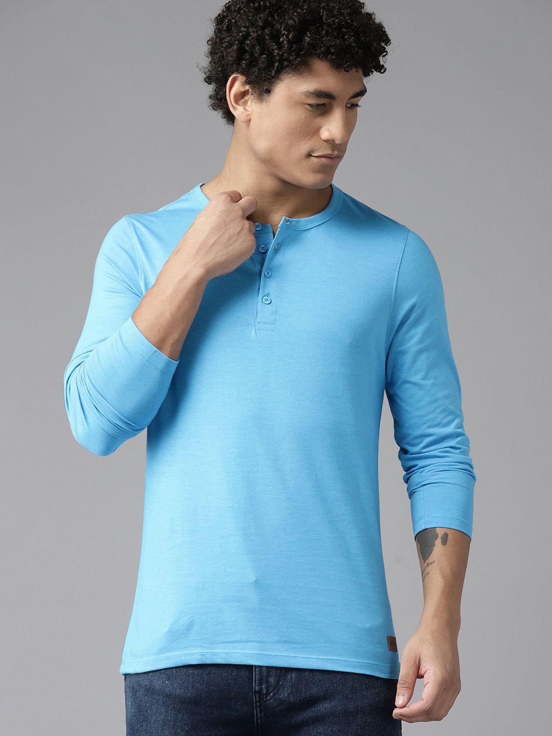 the roadster lifestyle co. henley neck t-shirt