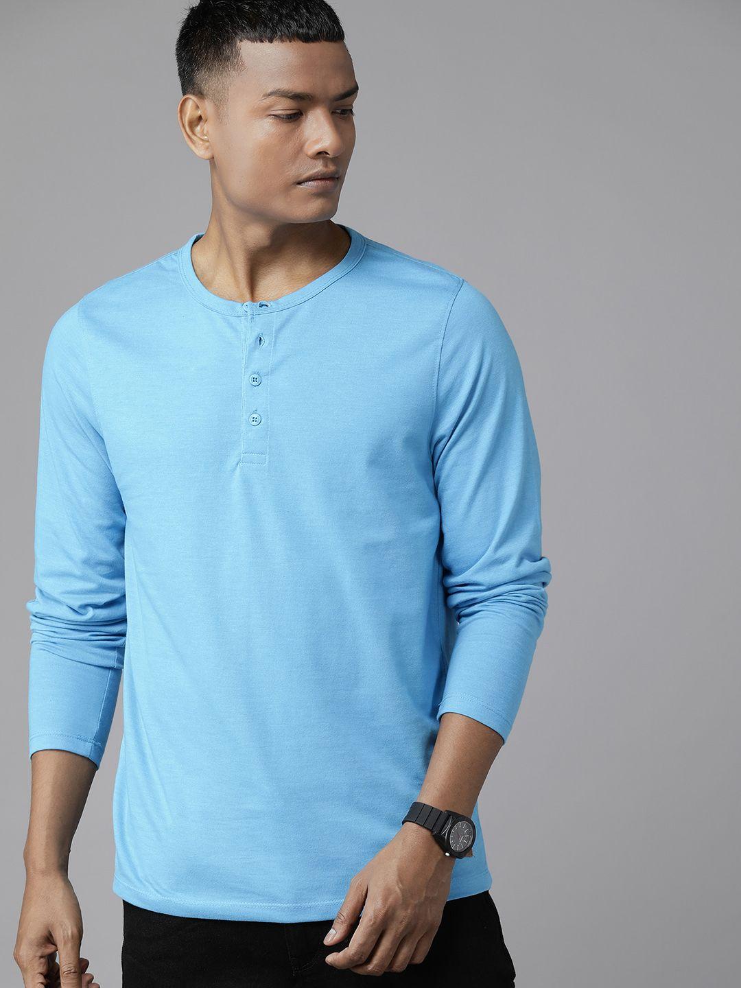 the roadster lifestyle co. henley neck t-shirt