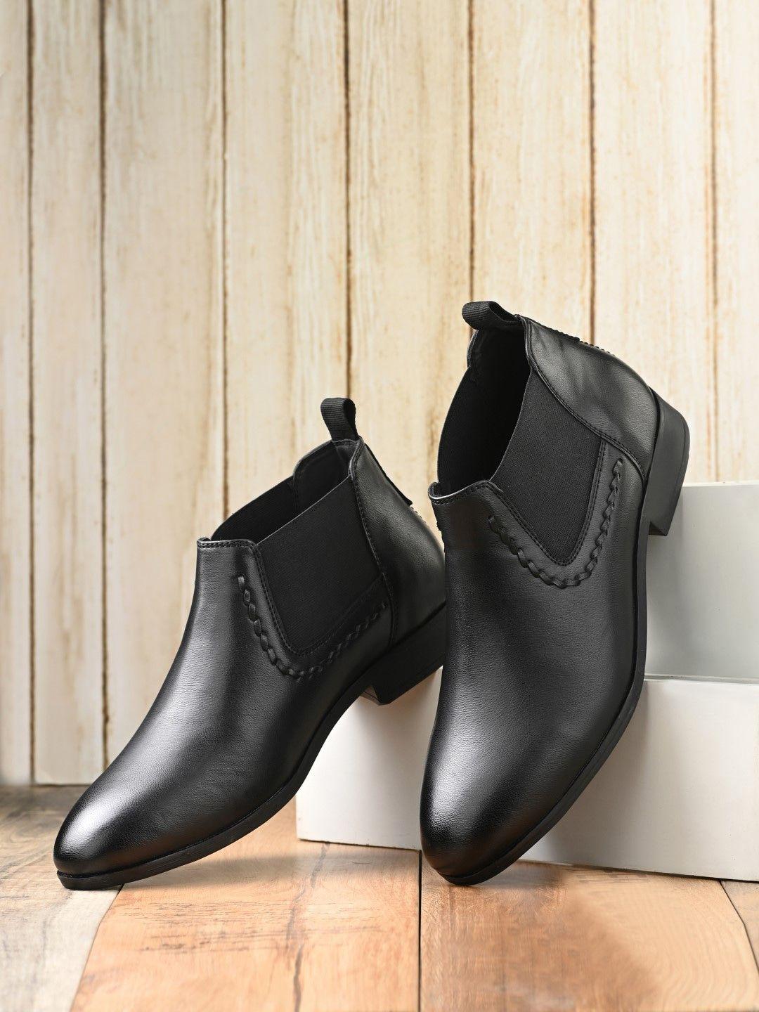 the roadster lifestyle co. men mid-top chelsea boots