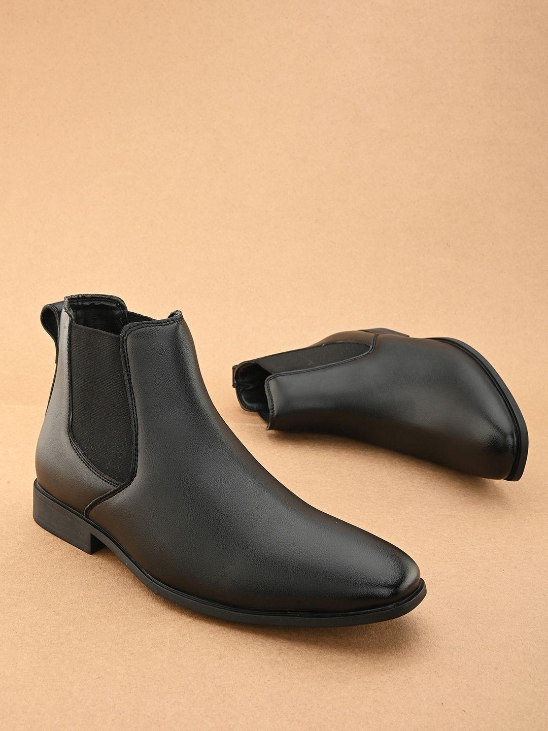 the roadster lifestyle co. men mid-top chelsea boots