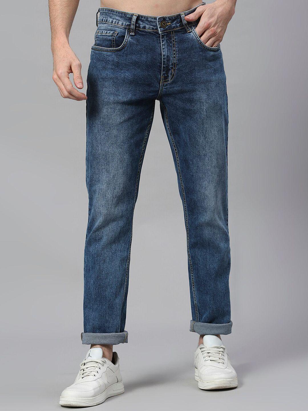 the roadster lifestyle co. men no fade slim-fit stretchable jeans