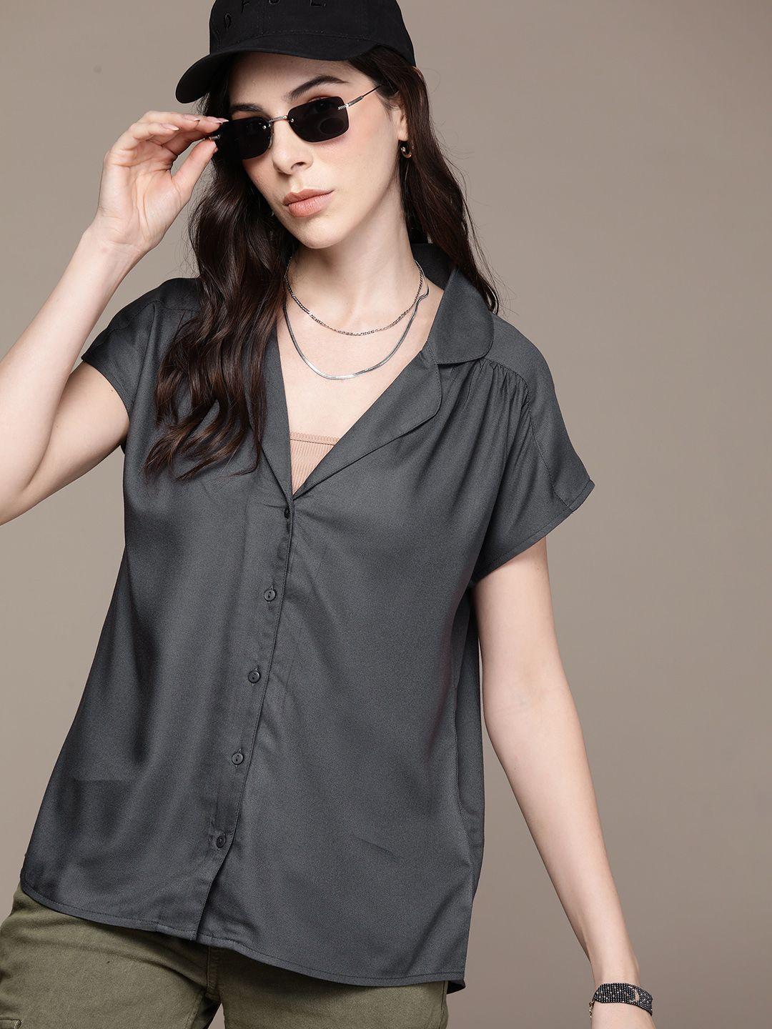 the roadster lifestyle co. opaque casual shirt