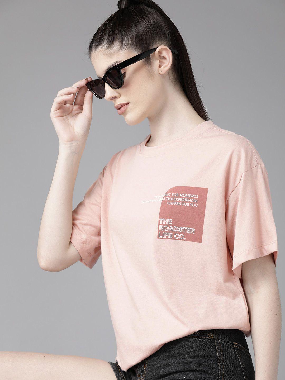 the roadster lifestyle co. placement printed boxy t-shirt
