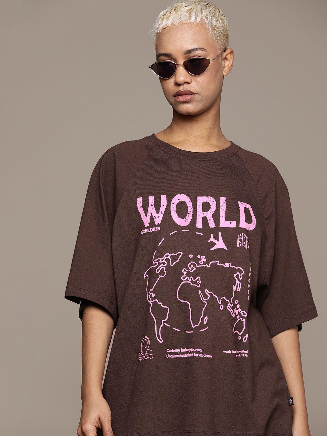 the roadster lifestyle co. printed oversized t-shirt