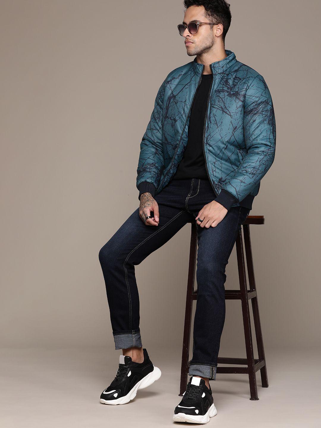 the roadster lifestyle co. printed padded jacket