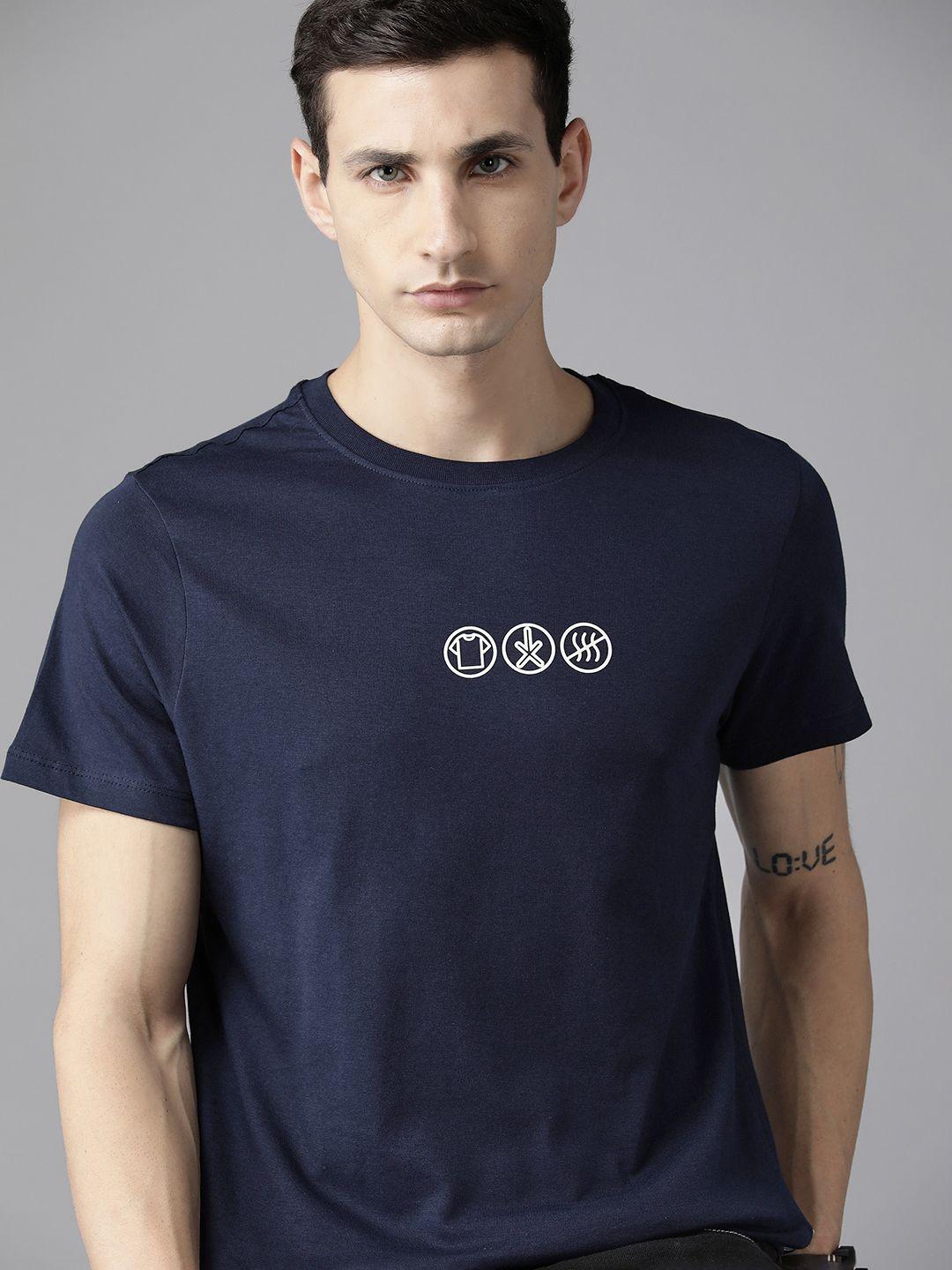 the roadster lifestyle co. pure cotton round neck t-shirt