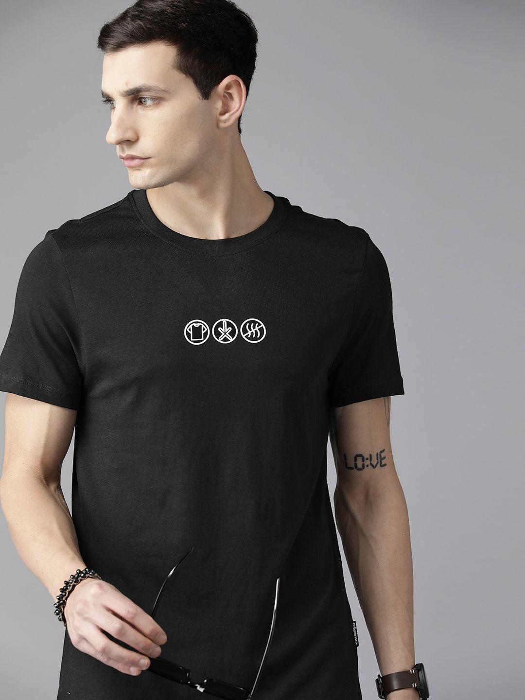 the roadster lifestyle co. pure cotton round neck t-shirt