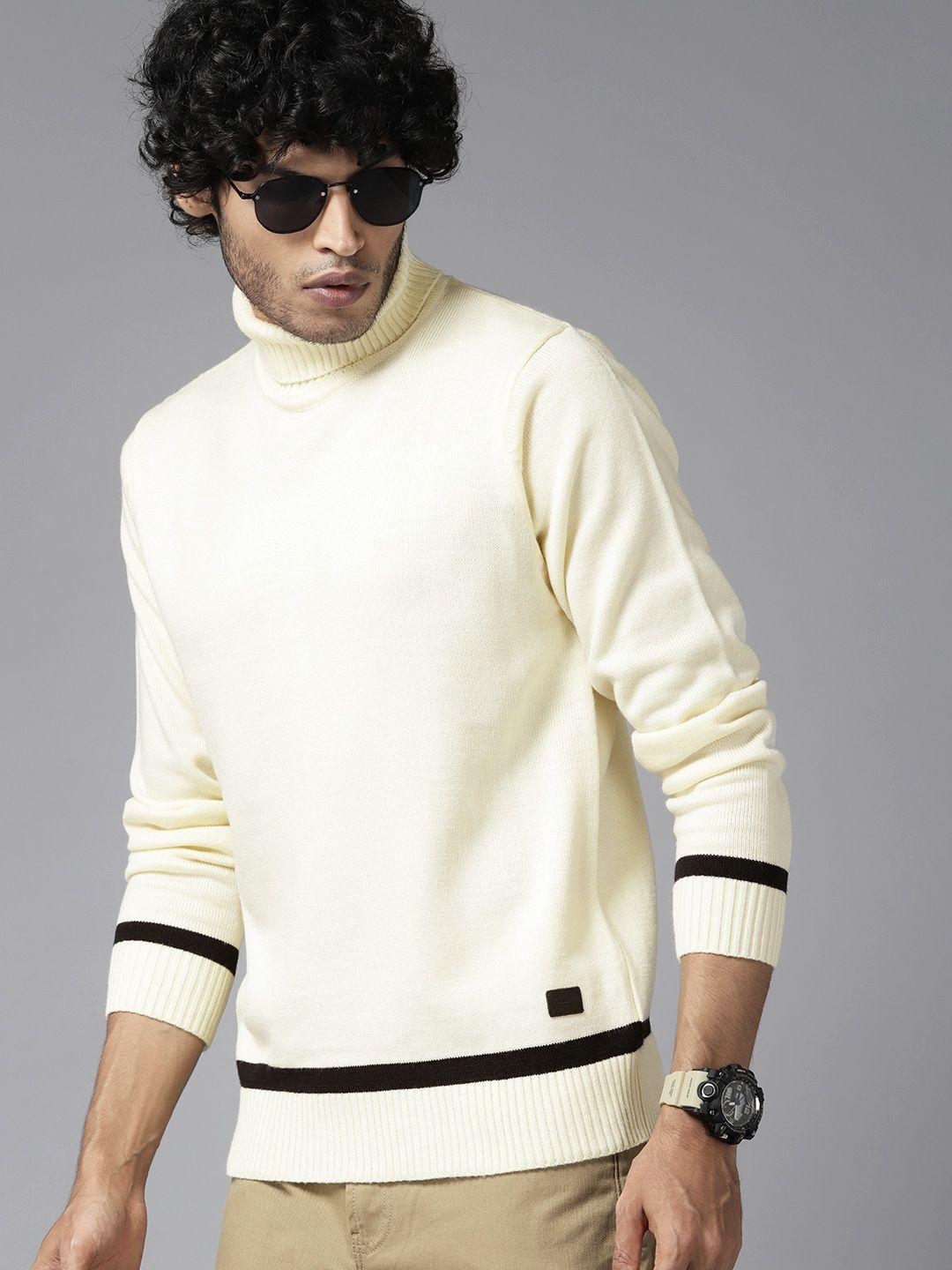 the roadster lifestyle co. turtle neck acrylic pullover