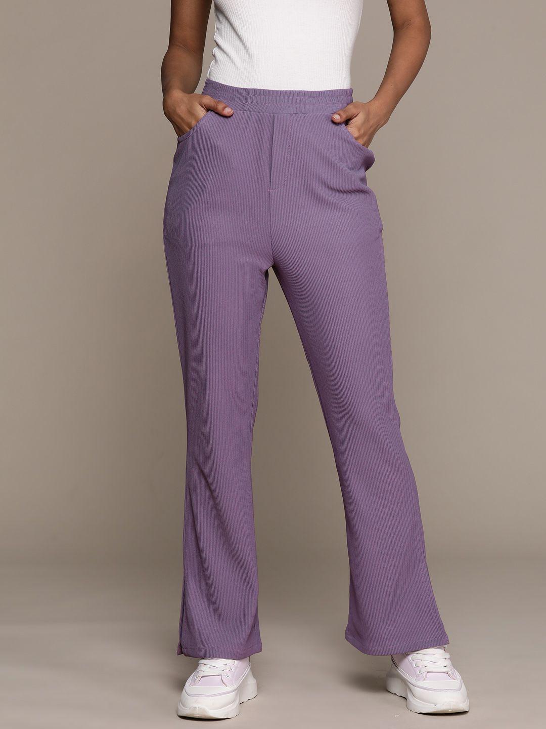 the roadster lifestyle co. women high-rise trousers