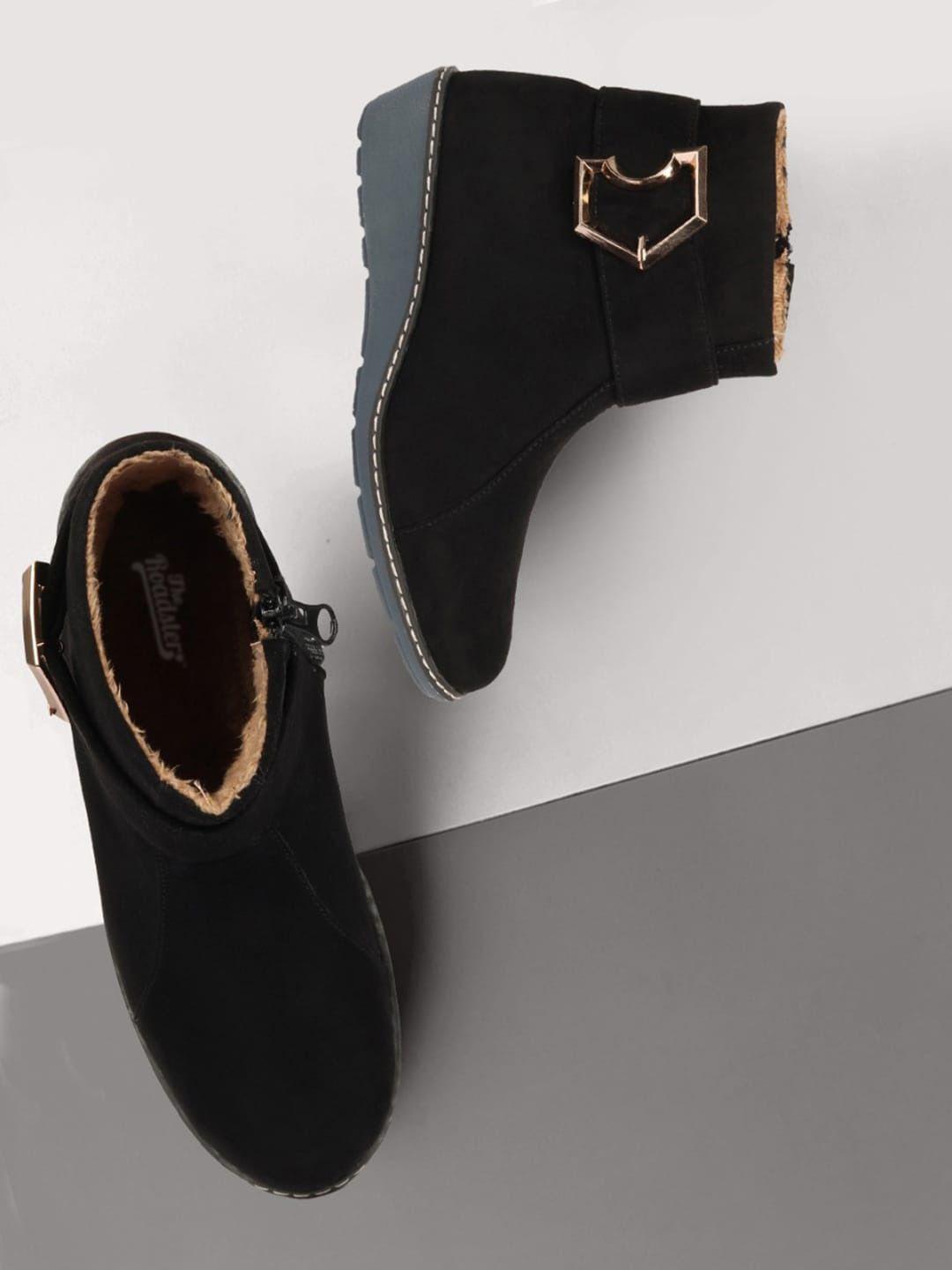 the roadster lifestyle co. women mid-top flatform boots