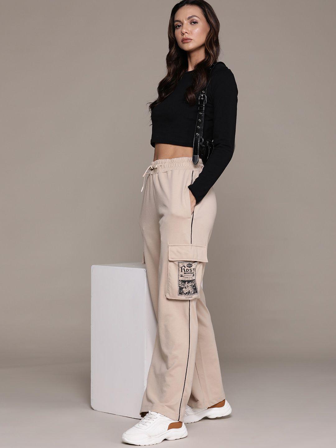 the roadster lifestyle co. women relaxed fit track pants