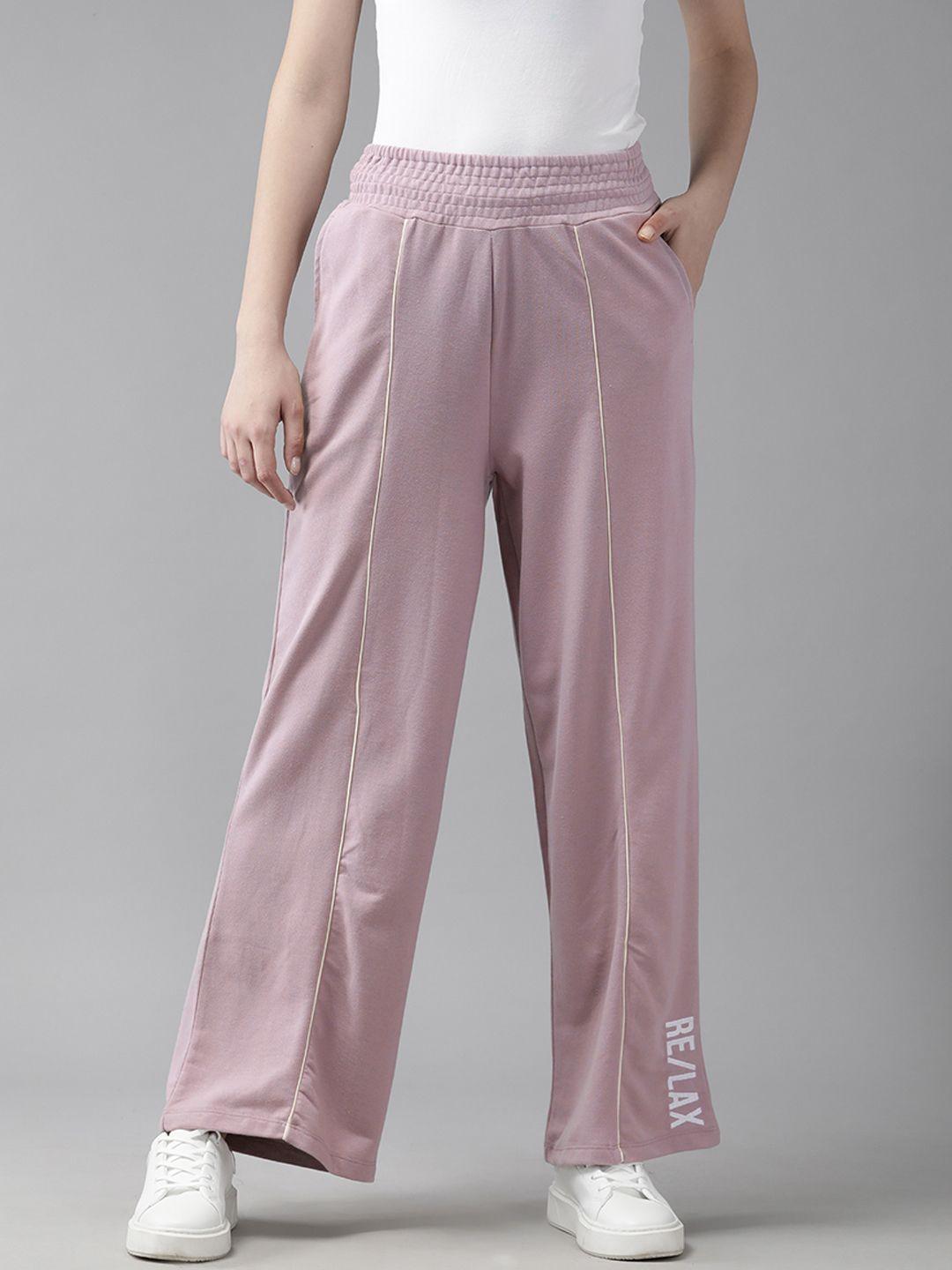 the roadster lifestyle co. women wide leg track pants