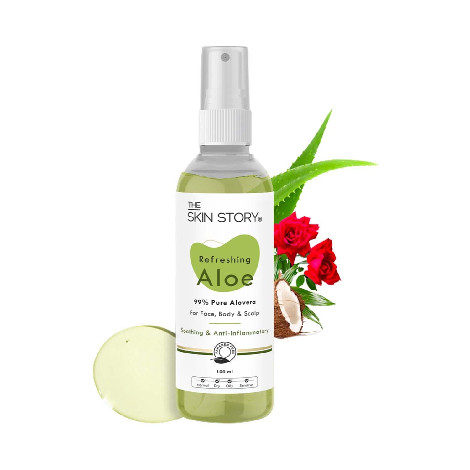 the skin story refreshing aloe mist (100ml)