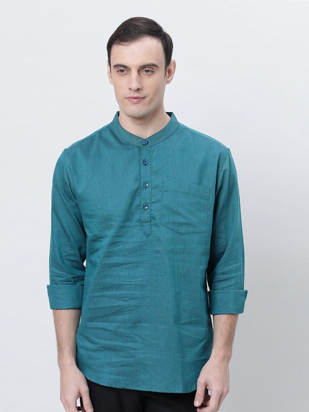 the soul patrol mandarin collar cotton straight kurta