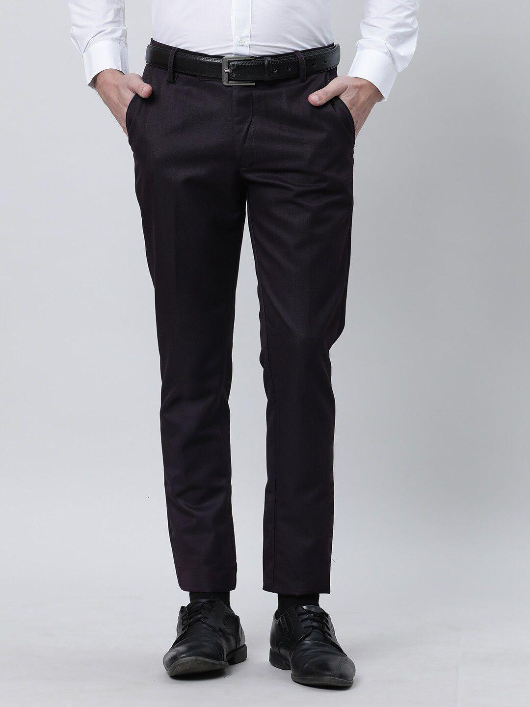the soul patrol men mid rise lightweight formal trousers