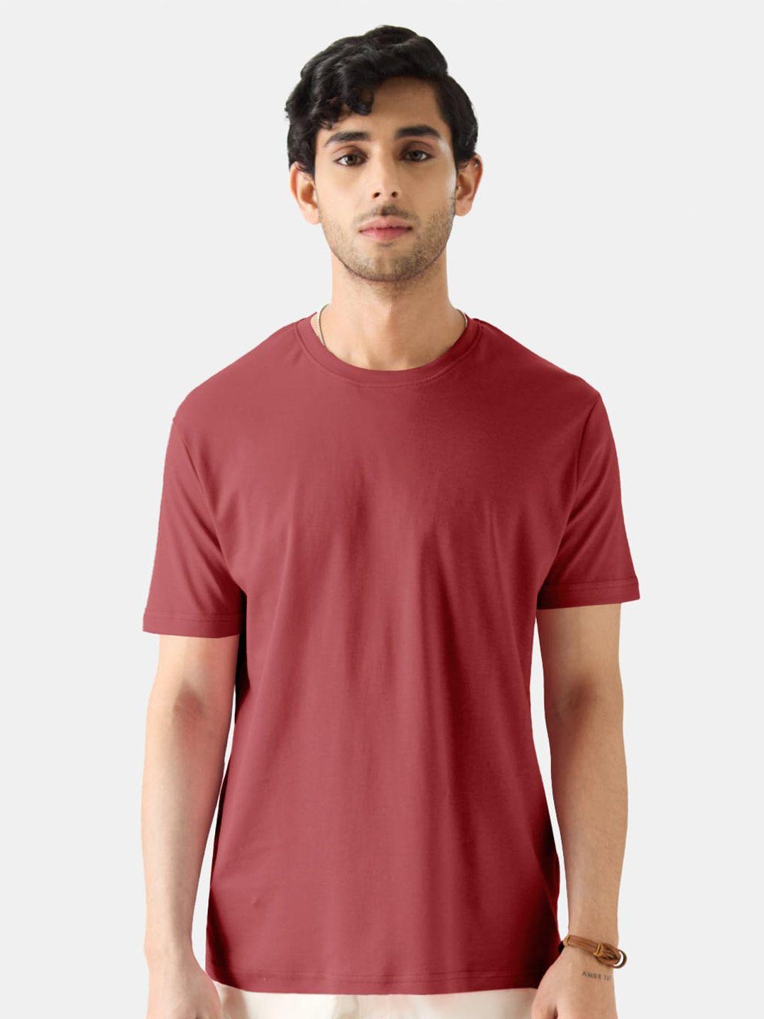 the souled store men red t-shirt