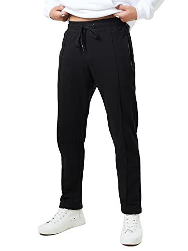 the souled store mens & boys 100% cotton black solid hipster joggers