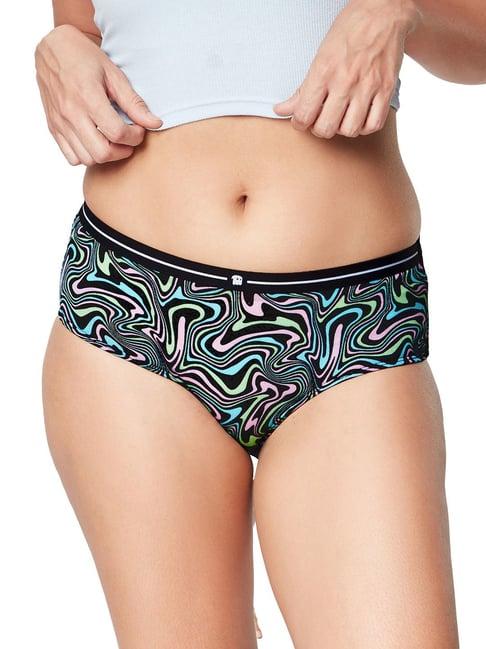 the souled store multicolor trippy vibes printed hipster panty