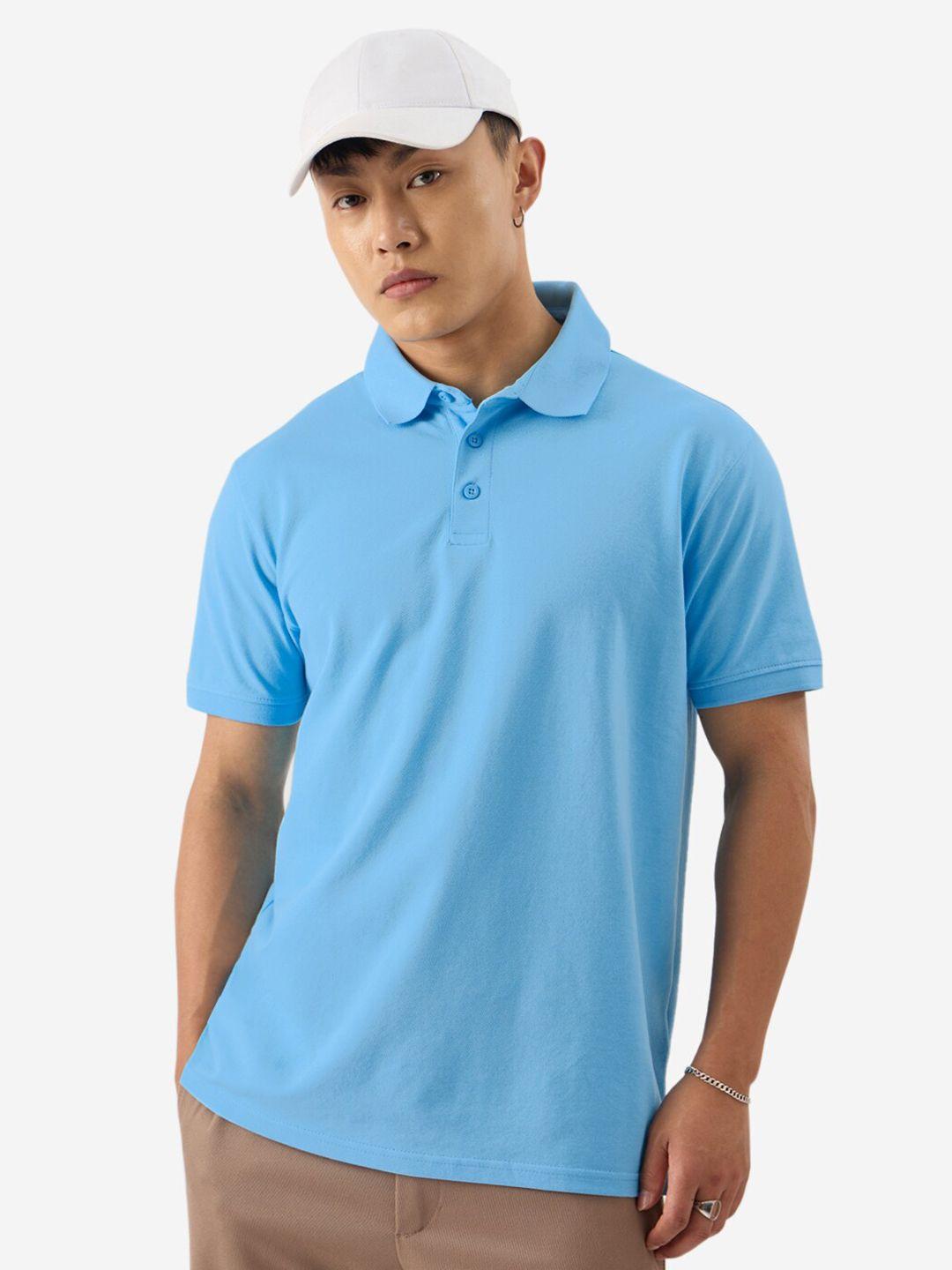 the souled store polo collar short sleeves casual t-shirt