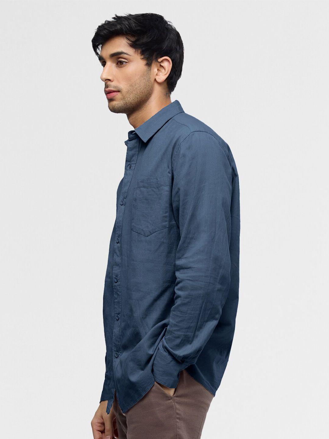 the souled store relaxed pure cotton casual shirt