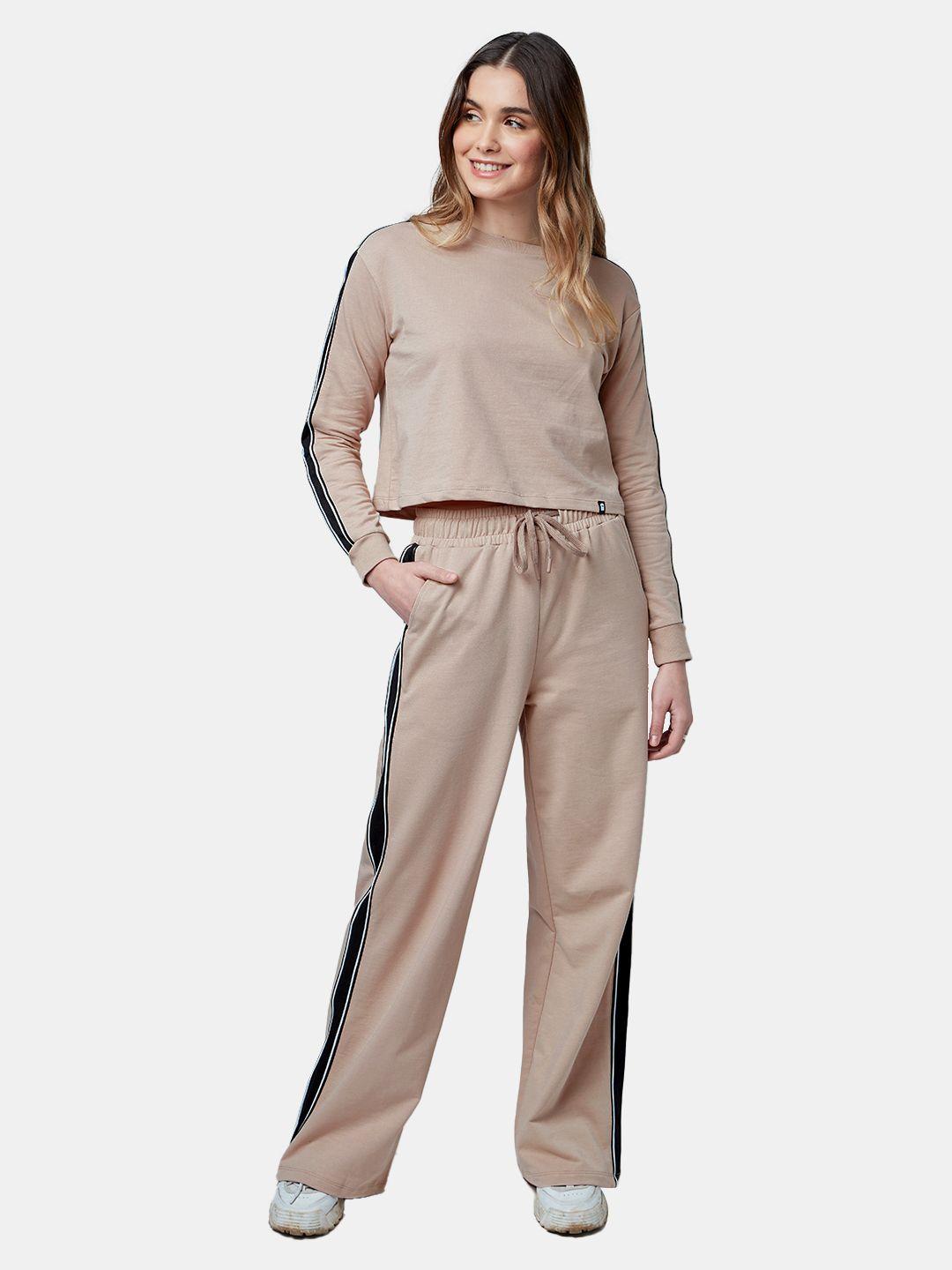 the souled store women brown co-ord set