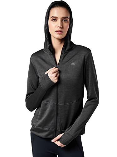 the souled store women tss active: awesome anthra solid knit jackets