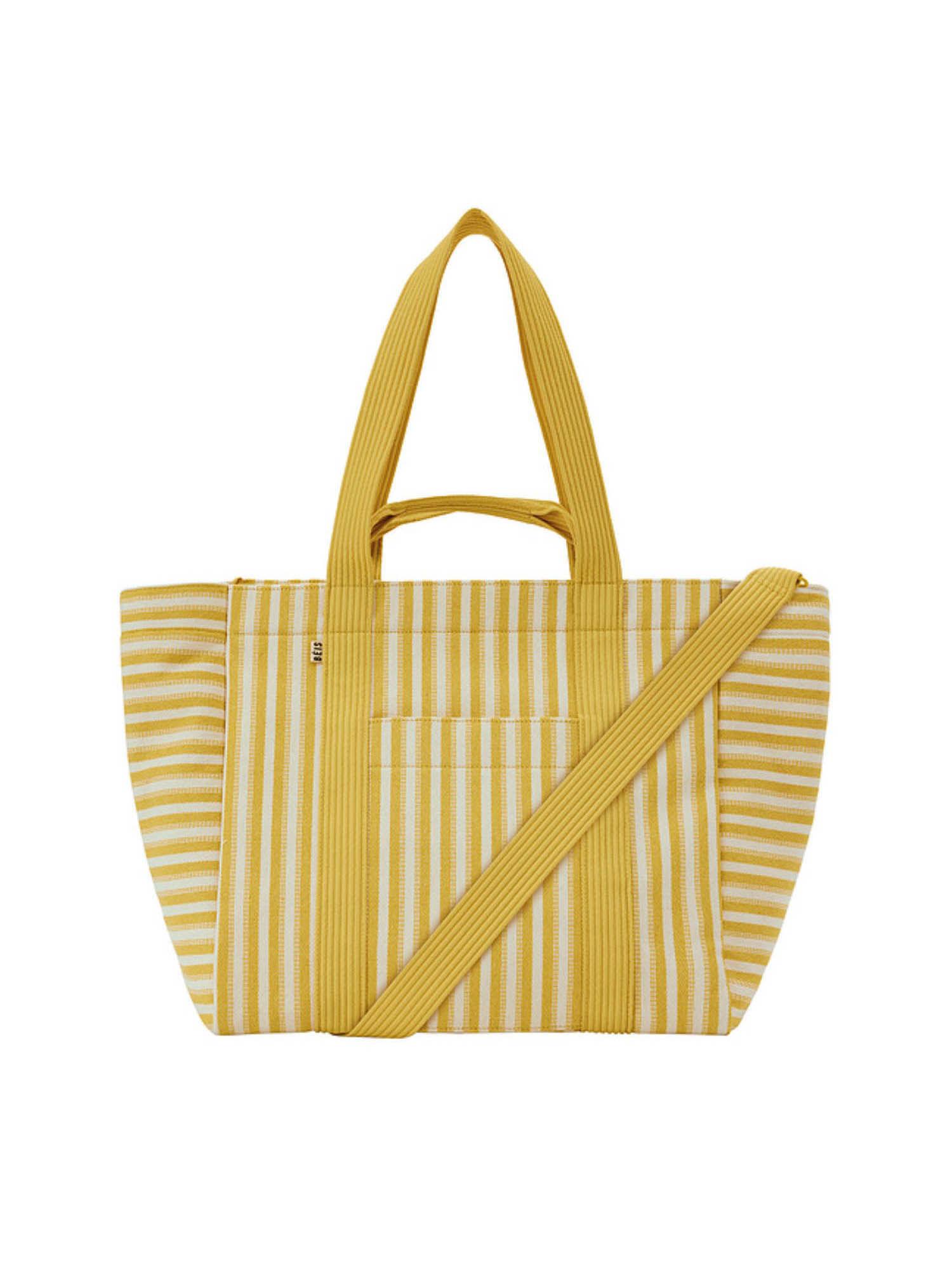 the summer stripe tote