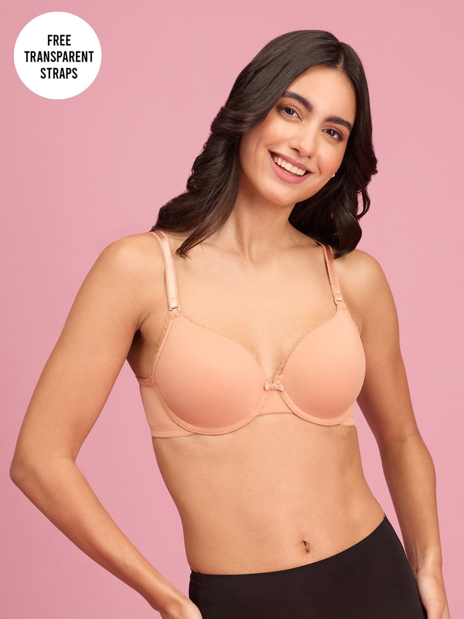 the sweetheart neckline wired bra - clay nyb291