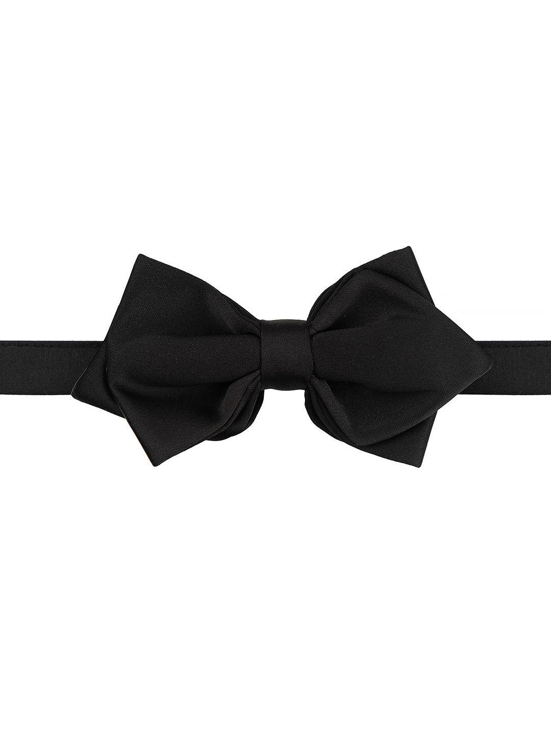 the tie hub men black bow tie