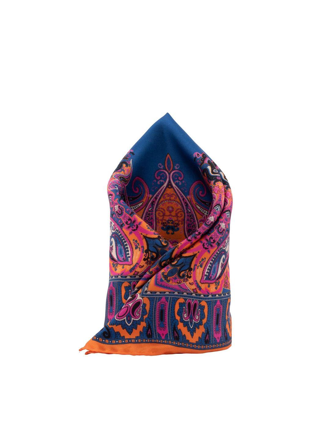 the tie hub men italian paisley silk pocket square